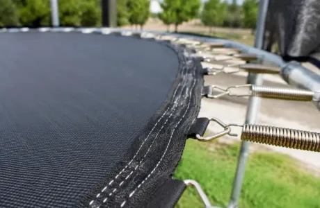 How Does Reinforcement Improve Trampoline Fabric Safety?