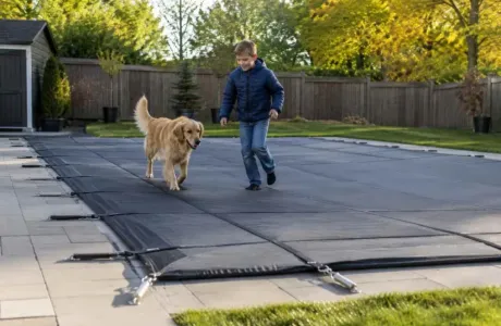 Is a Safety Pool Cover Strong Enough to Walk On?